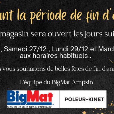 Période de fin d'année 